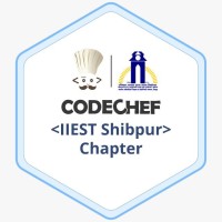 CodeChef IIEST Chapter logo - Similar company to Codechef Vssut Chapter
