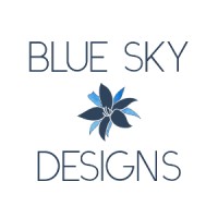 Blue Sky Designs -Graphic Design logo - Similar company to Redpanda Graphic Design Workshop