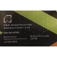 V&A CONSTRUCTION CONSULTANCY LTD logo - Similar company to David Atkinson Construction Consultancy Ltd