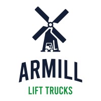 Armill Lift Trucks #leadersinlithium importers of the EP range of lithium-ion forklift truck logo - Similar company to Bodyfix Ems