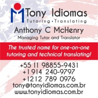 Tony Idiomas - Translating Interpreting Tuition logo - Similar company to Percursos Idiomas - Escola De Idiomas