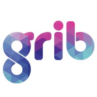 Grib logo - Similar company to Biting Mascot