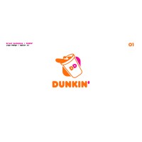 Dunkin-دانكن logo - Similar company to Dunkin Ksa