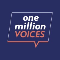 One Million Voices logo - Similar company to Food For Life By Physicians Committee