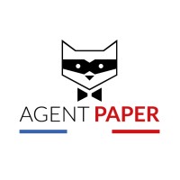 Agent Paper logo - Similar company to Lolith. Designer Graphique