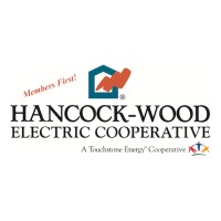 Hancock-Wood Electric Cooperative logo - Similar company to Flag City Sluggers