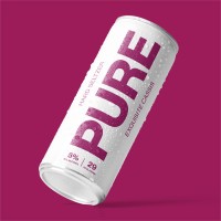 PURE Hard Seltzer logo - Similar company to Summit Seltzer