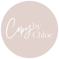Copy by Chloe | Freelance Copywriter, Storyteller & Marketing Assistant logo - Similar company to Freelance Copywriter