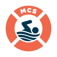 Maine Community Swimming logo - Similar company to Action Electronics