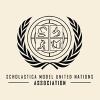 Scholastica Model United Nations Association logo - Similar company to House Of Youth Dialogue - Hyd