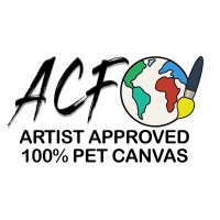 ACF canvasses (Art Canvas Factory) logo - Similar company to Electrodrive