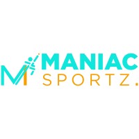 Maniac Sportz and fitness logo - Similar company to Cafénately