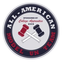 All-American Model United Nations logo - Similar company to Best Delegate Model United Nations