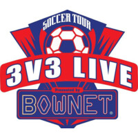 3v3 Live National Soccer Tour logo - Similar company to 5V5 Soccer