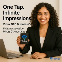 Virtux NFC Business Cards logo - Similar company to Tabee - Digital Nfc Card, Contacts Wallet And Crm
