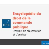 Encyclopédie du droit de la commande publique logo - Similar company to Code : Commande Publique