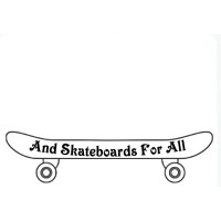 And Skateboards For All logo - Similar company to Laurel Valley Graphics