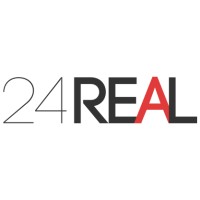 24REAL logo - Similar company to Monolito Studio