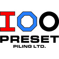 Preset Piling logo - Similar company to Trottier Piling (2004) Ltd