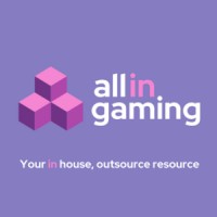 All in Gaming logo - Similar company to Games Inc