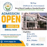 NPGC (BVOC & MVOC) DDUKK logo - Similar company to National Student Summit