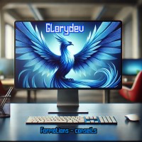 Glorydev logo - Similar company to Coming Web