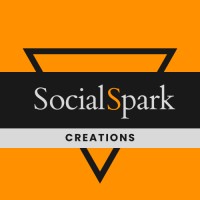 SocialSpark Creations | Social Media Agency logo - Similar company to Techtop Global - Digital & Social Media Marketing Agency.