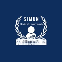 Simulation of Model United Nations (SIMUN) logo - Similar company to Couch Studios