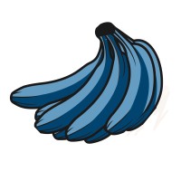 Eight Blue Bananas