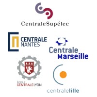 GROUPE DES ECOLES CENTRALE logo - Similar company to Future Networks Academy Erasmus+ Project