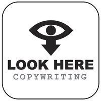 Look Here Copywriting logo - Similar company to Clear Comms Copywriting