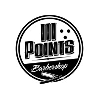 Three Points Barbershop logo - Similar company to Svelte Barbershop + Essentials