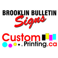 Brooklin Bulletin Signs - Custom Printing.ca logo - Similar company to Brooklin Bulletin Signs