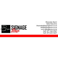 Signage and printing logo - Similar company to Ae Signage