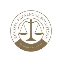 Remote Paralegal Solutions, LLC logo - Similar company to Trustesolutions