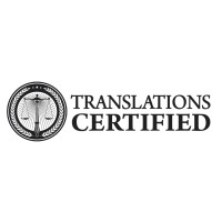 Translations Certified logo - Similar company to Spanish Translation Services