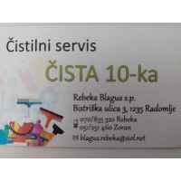Čistilni servis čista 10-ka logo - Similar company to Schwarzmann