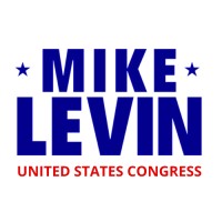 Mike Levin for Congress logo - Similar company to First Robotics Team #5199: Robot Dolphins From Outer Space