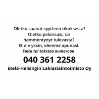 Etelä-Helsingin Lakiasiaintoimisto Oy logo - Similar company to Anko Lakiasiaintoimisto Oy