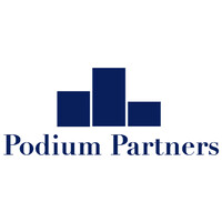 Podium Partners logo - Similar company to Abode Vacation Rentals