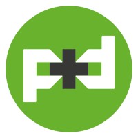 P+D | Creating Visual Impact since 1970 logo - Similar company to The Printed Image | Home Of Sustainability