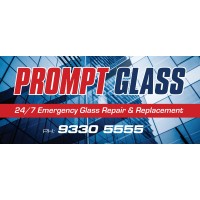 Prompt Glass - 24 Hour Emergency Glass Repairs Commercial and Residential logo - Similar company to Denham Electrical