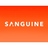 Sanguine logo - Similar company to Runningbird