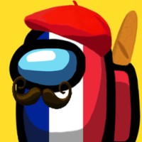Among Us FR logo - Similar company to Battlefield