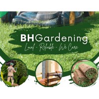 BH Gardening logo - Similar company to Gardening Slash