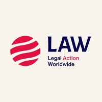 Legal Action Worldwide (LAW) logo - Similar company to Pusat Studi Hak Asasi Manusia (Pusham) Uii
