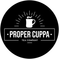 Proper Cuppa Tea Company logo - Similar company to Texas Tea / Hteao