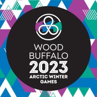 Wood Buffalo 2023 Arctic Winter Games logo - Similar company to Archery Games Calgary