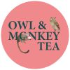 Owl and Monkey Tea logo - Similar company to Holos Kombucha