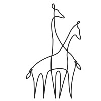 Two Giraffes logo - Similar company to Motionlab Animation Studio